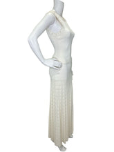Load image into Gallery viewer, NWT Pearl Bead Knit Maxi Dress