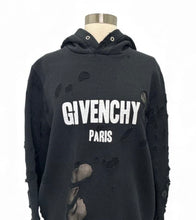 Load image into Gallery viewer, Distressed Logo Print Sweatshirt