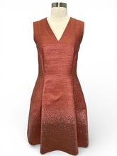 Load image into Gallery viewer, Fit and Flare Cocktail Metallic Dress