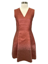 Load image into Gallery viewer, Fit and Flare Cocktail Metallic Dress