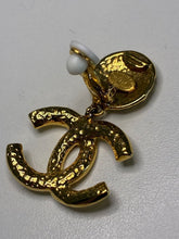 Load image into Gallery viewer, CC Textured Clip On Earrings 95A