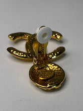 Load image into Gallery viewer, CC Textured Clip On Earrings 95A