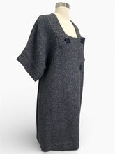Load image into Gallery viewer, Button Up Sweater Dress