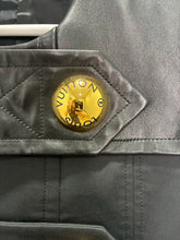 Load image into Gallery viewer, Leather Accent Snap Button Dress