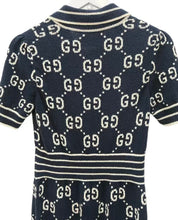 Load image into Gallery viewer, Gucci GG Jacquard Polo Dress