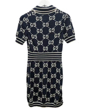 Load image into Gallery viewer, Gucci GG Jacquard Polo Dress