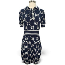 Load image into Gallery viewer, Gucci GG Jacquard Polo Dress