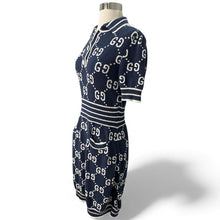 Load image into Gallery viewer, Gucci GG Jacquard Polo Dress
