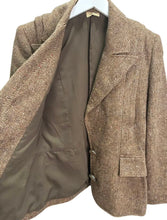 Load image into Gallery viewer, 1980s Herringbone Wool Jacket