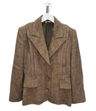 Load image into Gallery viewer, 1980s Herringbone Wool Jacket