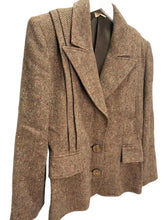 Load image into Gallery viewer, 1980s Herringbone Wool Jacket