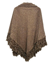 Load image into Gallery viewer, 1980s Fringe Wool Shawl