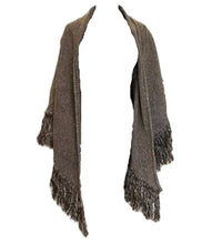 Load image into Gallery viewer, 1980s Fringe Wool Shawl