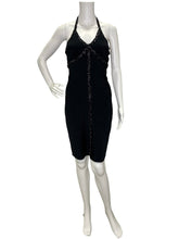 Load image into Gallery viewer, NWT Sequin Bandage Halter Neck Mini Dress