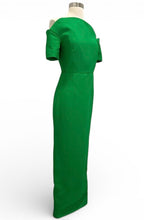 Load image into Gallery viewer, NWT Wool and Silk Asymmetric Maxi Dress