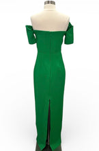 Load image into Gallery viewer, NWT Wool and Silk Asymmetric Maxi Dress