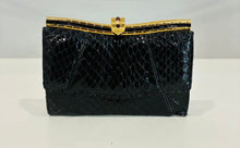 Load image into Gallery viewer, Vintage 1980s Snakeskin Bag Set