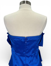 Load image into Gallery viewer, NWT Harlow Bow Taffeta Strapless Dress
