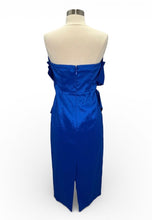 Load image into Gallery viewer, NWT Harlow Bow Taffeta Strapless Dress