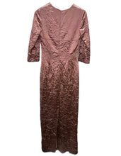 Load image into Gallery viewer, NWT Creased Silk Longline Dress