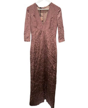 Load image into Gallery viewer, NWT Creased Silk Longline Dress