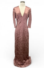 Load image into Gallery viewer, NWT Creased Silk Longline Dress