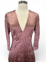 Load image into Gallery viewer, NWT Creased Silk Longline Dress