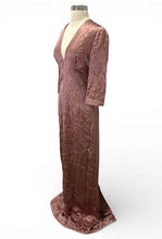 Load image into Gallery viewer, NWT Creased Silk Longline Dress