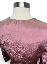 Load image into Gallery viewer, NWT Creased Silk Longline Dress