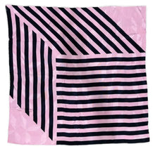 Load image into Gallery viewer, Carre 70 Silk Square Marine Jacquared Graphic