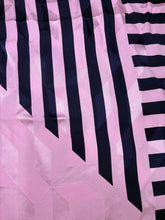 Load image into Gallery viewer, Carre 70 Silk Square Marine Jacquared Graphic