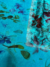 Load image into Gallery viewer, Cashmere/Silk Floral Foulard Scarf