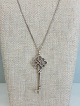 Load image into Gallery viewer, Knot Key Pendant Necklace