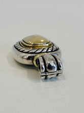 Load image into Gallery viewer, Albion Sterling Silver 14K Gold Pendant