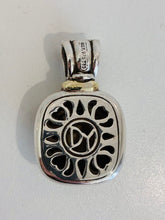 Load image into Gallery viewer, Albion Sterling Silver 14K Gold Pendant