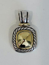Load image into Gallery viewer, Albion Sterling Silver 14K Gold Pendant