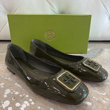 Load image into Gallery viewer, NIB Georgia Square Toe Patent Leather Ballet Flats