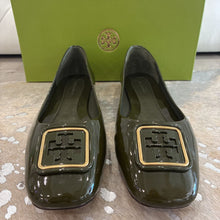 Load image into Gallery viewer, NIB Georgia Square Toe Patent Leather Ballet Flats