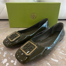 Load image into Gallery viewer, NIB Georgia Square Toe Patent Leather Ballet Flats