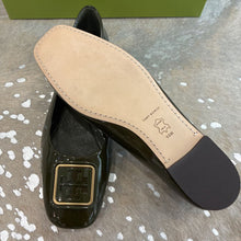 Load image into Gallery viewer, NIB Georgia Square Toe Patent Leather Ballet Flats