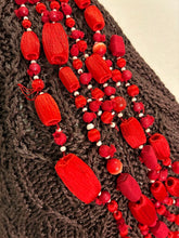 Load image into Gallery viewer, Beaded Crochet Sweater Tank Top