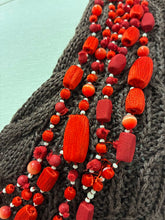 Load image into Gallery viewer, Beaded Crochet Sweater Tank Top