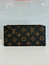 Load image into Gallery viewer, Monogram Felicie Chain Wallet Zippered Insert Fuchsia