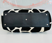 Load image into Gallery viewer, Pony Hair Cow Print Shoulder Bag