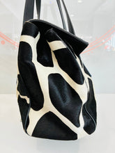 Load image into Gallery viewer, Pony Hair Cow Print Shoulder Bag