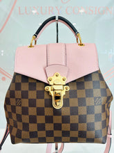 Load image into Gallery viewer, Clapton Backpack Magnolia Damier Ebene Canvas