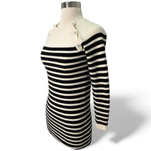 Load image into Gallery viewer, Nautical Wool Stripe Dress
