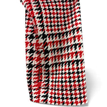 Load image into Gallery viewer, Belle Houndstooth Hooded Jersey Top