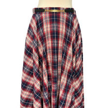 Load image into Gallery viewer, Cotton Tartan Maxi Skirt