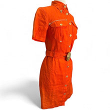 Load image into Gallery viewer, Linen Button Down Dress